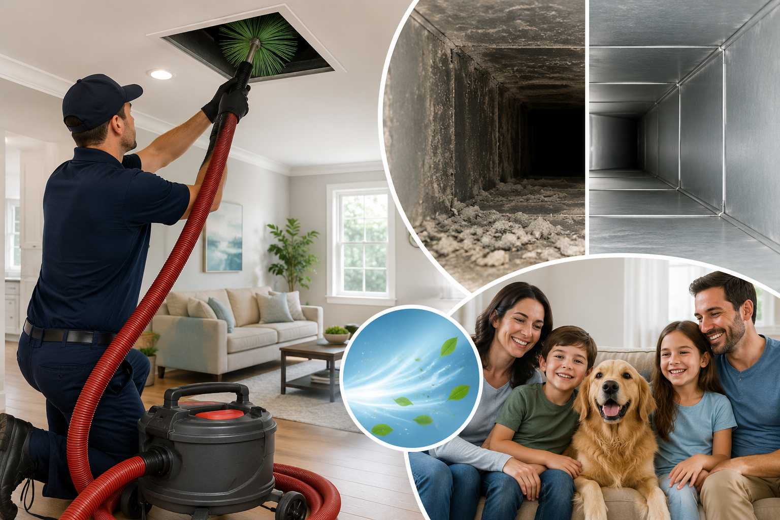 Professional duct cleaning service in North Port Florida