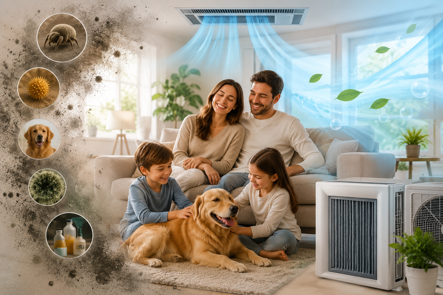 Indoor air quality system installed in North Port home